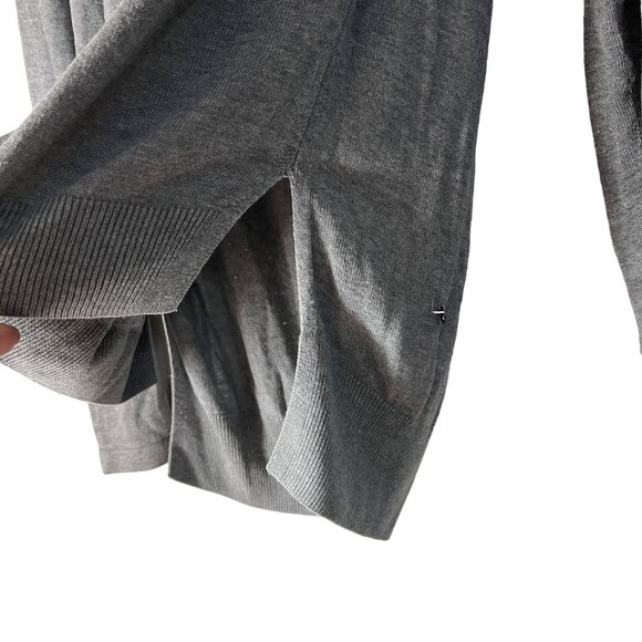 Lululemon Heather Gray Pure Balance Cashmere Blend Sweater Womens Size 6 - Picture 7 of 7